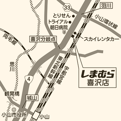 しまむら喜沢店の店舗情報 しまむらグループ